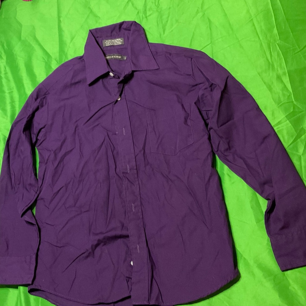 Men's Purple Dress Shirt